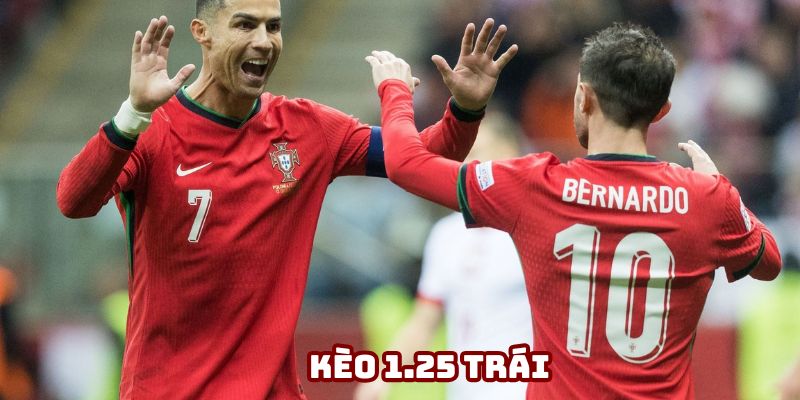 Kèo 1.25 trái thường xuất hiện trong hiệp 1