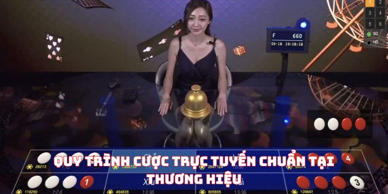 Quy trình cược trực tuyến chuẩn tại thương hiệu